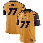 Missouri Tigers 77 Paul Adams Gold Nike College Football Jersey Dzhi,baseball caps,new era cap wholesale,wholesale hats